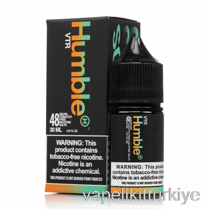 Vape Türkiye Vtr - Mütevazı Tuzlar - 30ml 48mg